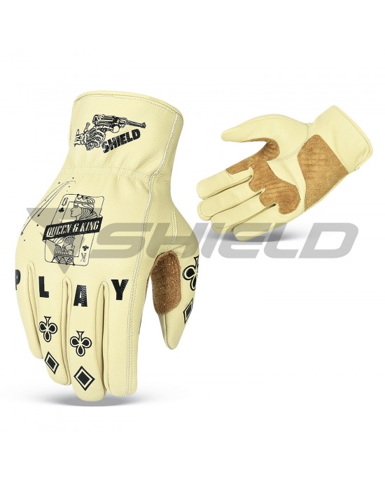 Custom Biker Gloves