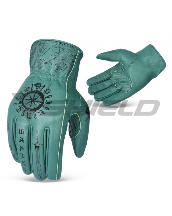 Custom Biker Gloves