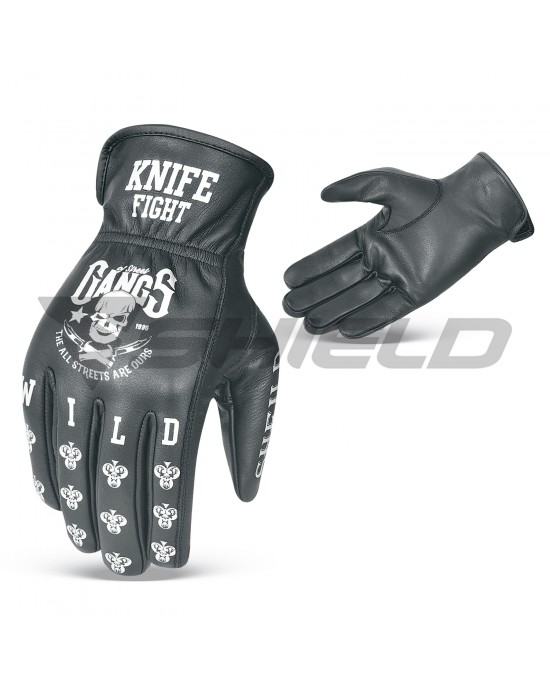 Custom Biker Gloves