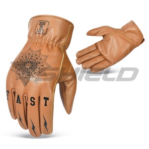 Custom Biker Gloves