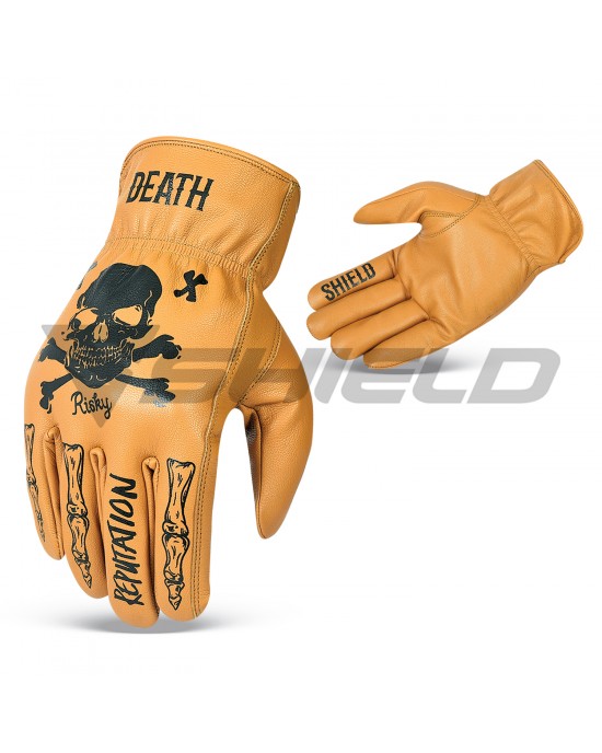 Custom Biker Gloves