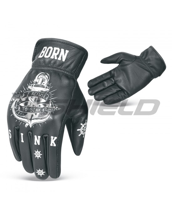 Custom Biker Gloves