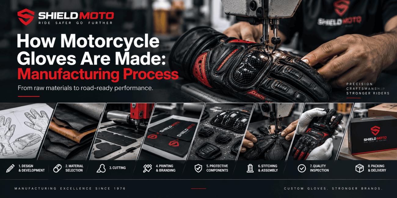 How Motorcycle Gloves Are Made Manufacturing Process
