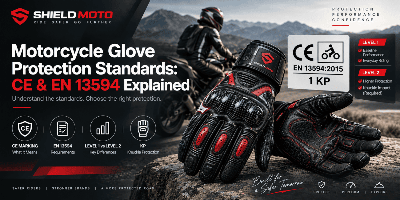 Motorcycle Glove Size and Fit Guide