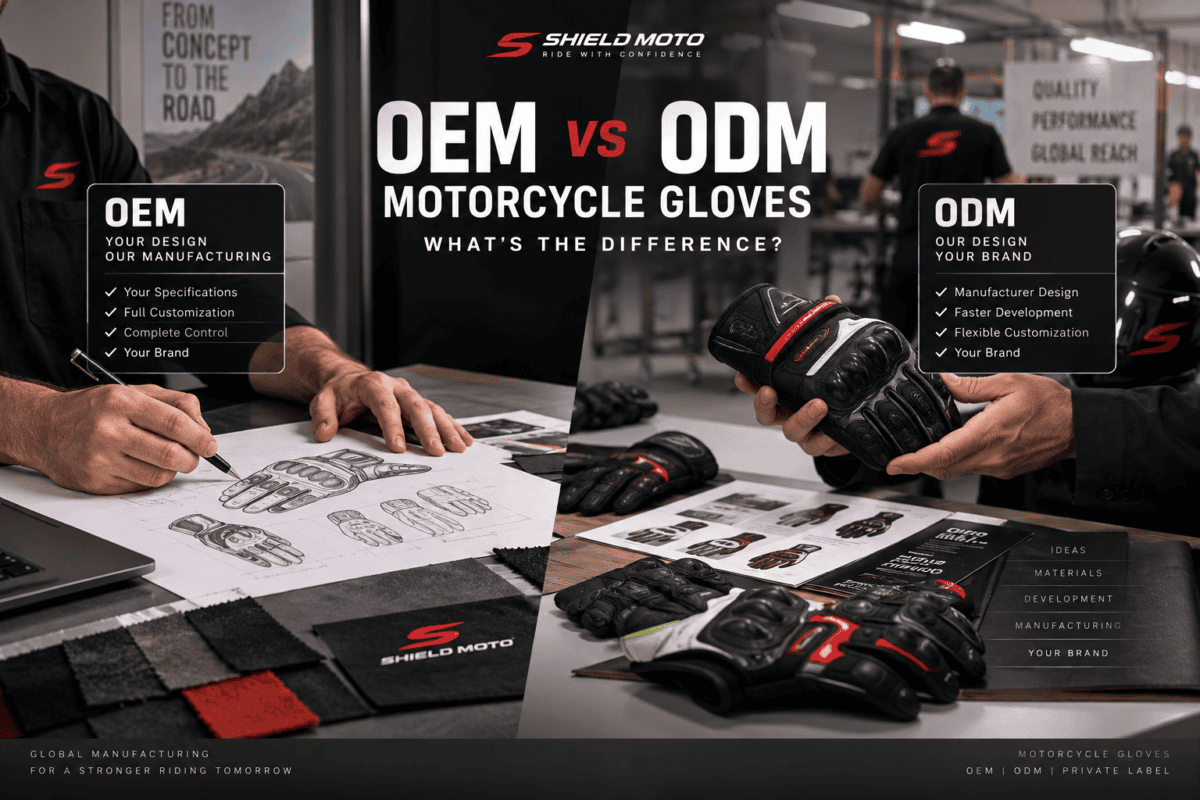 OEM vs ODM Motorcycle Gloves What’s the Difference
