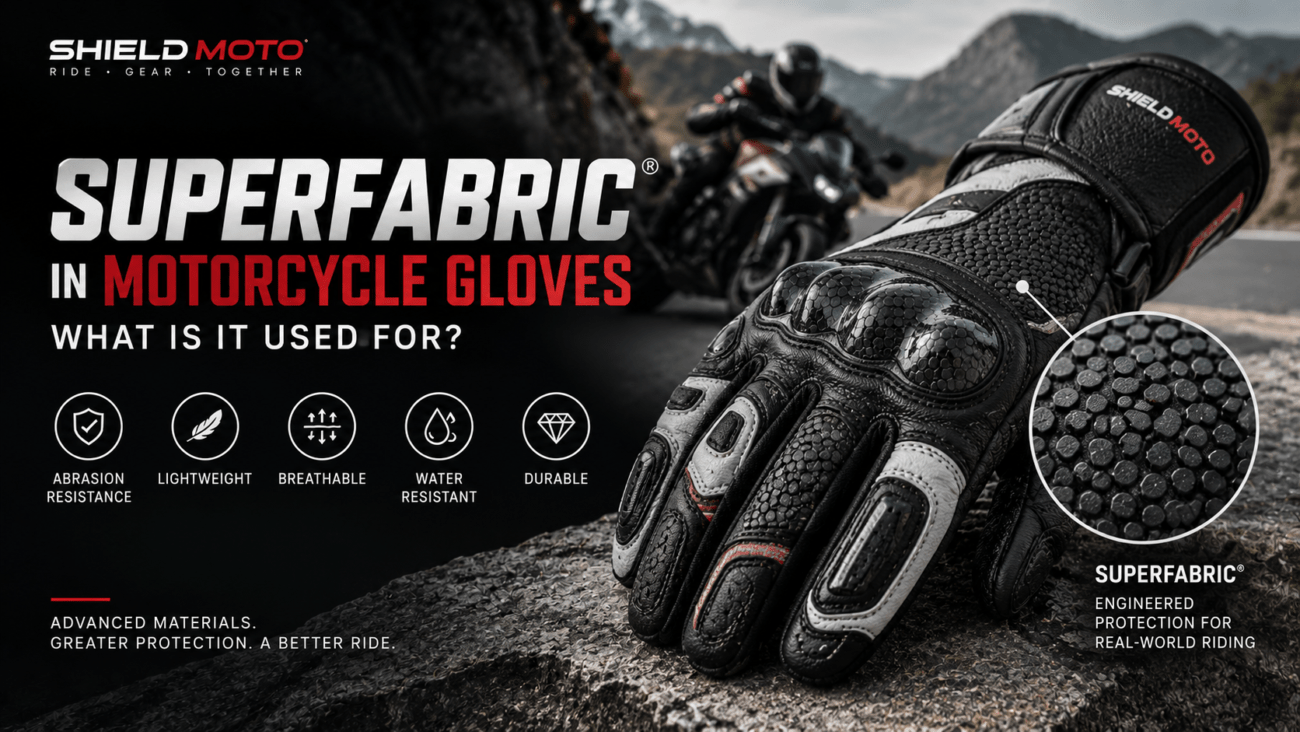 SuperFabric in Motorcycle Gloves What Is It Used For